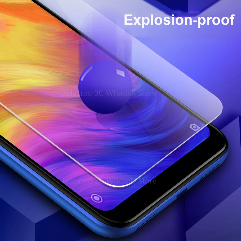 2 шт. закаленное стекло redmi note 7 7a 6 pro 5 plus защита для экрана xiaomi mi 9 8 xiomi xaomi a2 lite