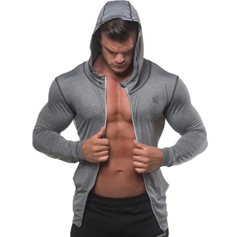 Bodybuilding & Workout Men's Zipper Hoodies - Men's Fitness Apparel ...