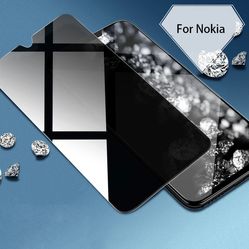

MicroData For Nokia 3.2 4.2 Anti Spy Tempered Glass Anti Glare Ultra-thin Privacy Anti-spy Screen Protector Protective Film