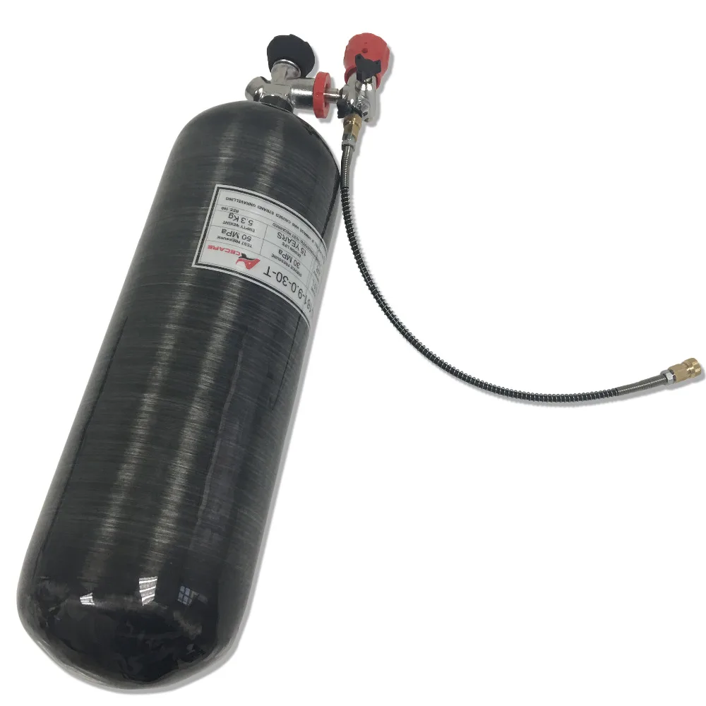 AC309301 Acecare кислородный баллон для Акваланга Airforce Condor Pcp 4500Psi из углеродного волокна