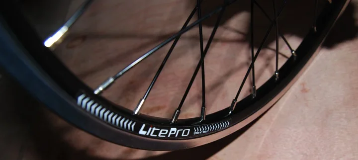 Набор складных колес для велосипеда Litepro Kpro V тормоз 20/28 отверстие 16 дюймов 4 подшипника ступицы настройки велосипедные спицы аксессуары для переоборудования