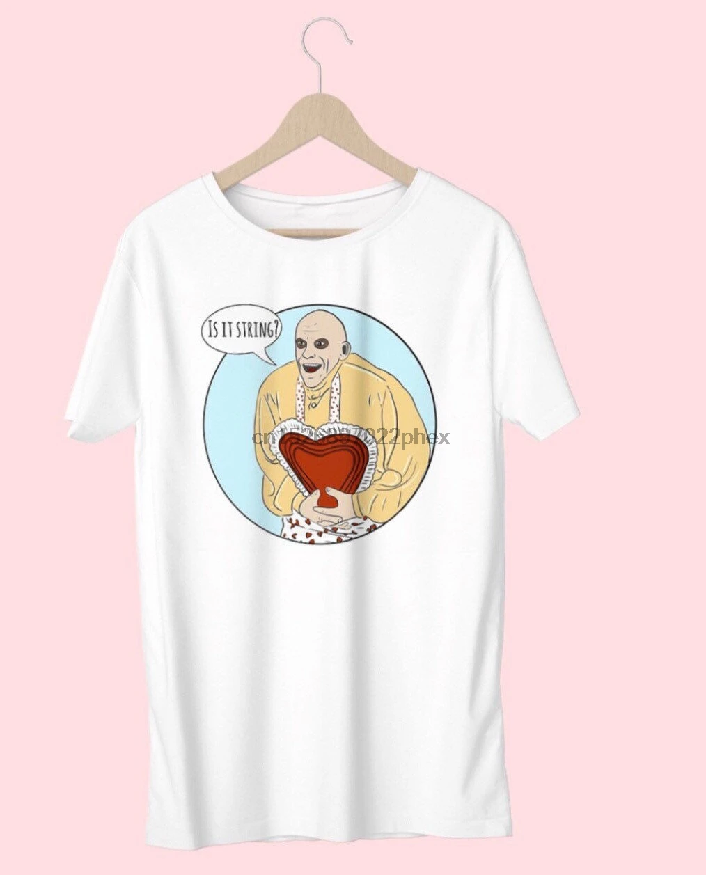 

Addams family Uncle Fester hand illustrated Unisex cotton t-shirt All sizes available men t shirt