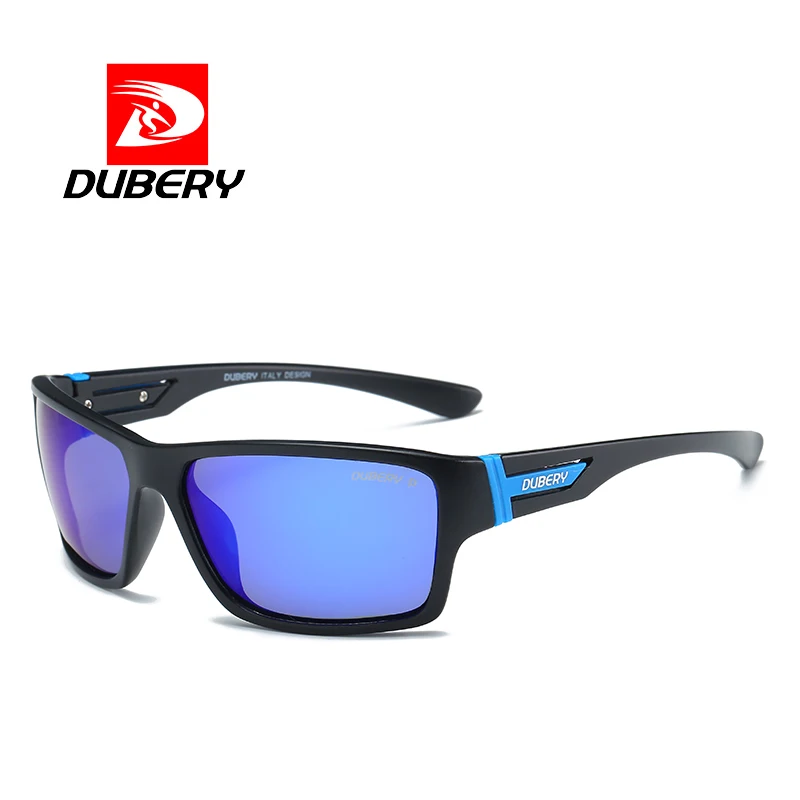 DUBERY поляризационные солнцезащитные очки для мужчин и женщин, спортивные солнцезащитные очки для вождения, высокое качество, дешевые роскошные брендовые дизайнерские очки - Цвет линз: No box
