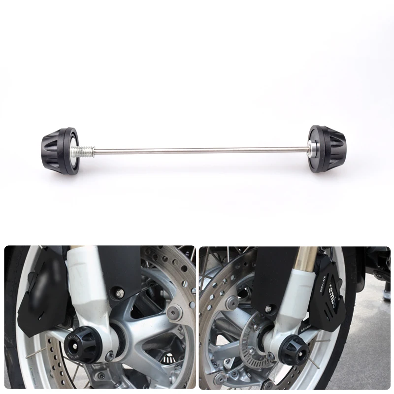 R1200GS For BMW R 1200GS 2008 2009 2010 2011 2012 R1200 GS Motorcycle Front Axle Fork Wheel Protector Crash Sliders Cap Pad | Автомобили и