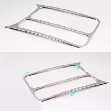 

For Volkswagen VW Tiguan 2010 To 2015 Car Cup Holder Frame Cover Center Console Trim Armrest Storage Cover 1pc Car-Styling