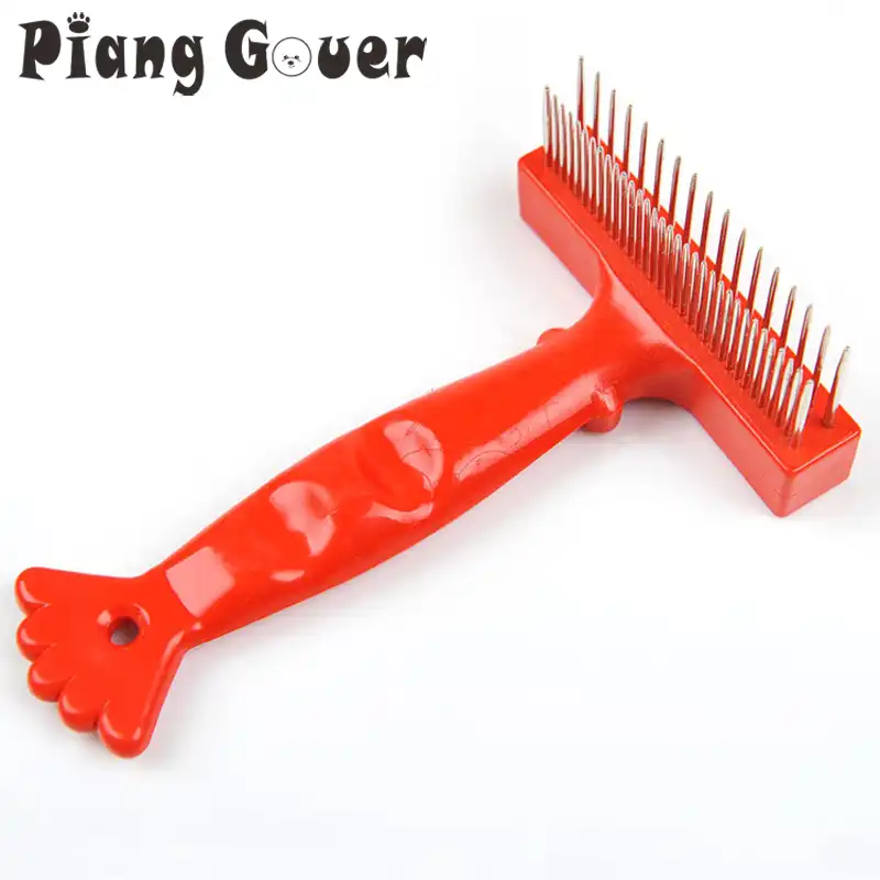 rake comb for dogs