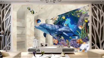 

Custom Photo Wallpaper 3D Landscape Waterfall Garden Wind TV Background Wall Decoration Mural Wallpaper