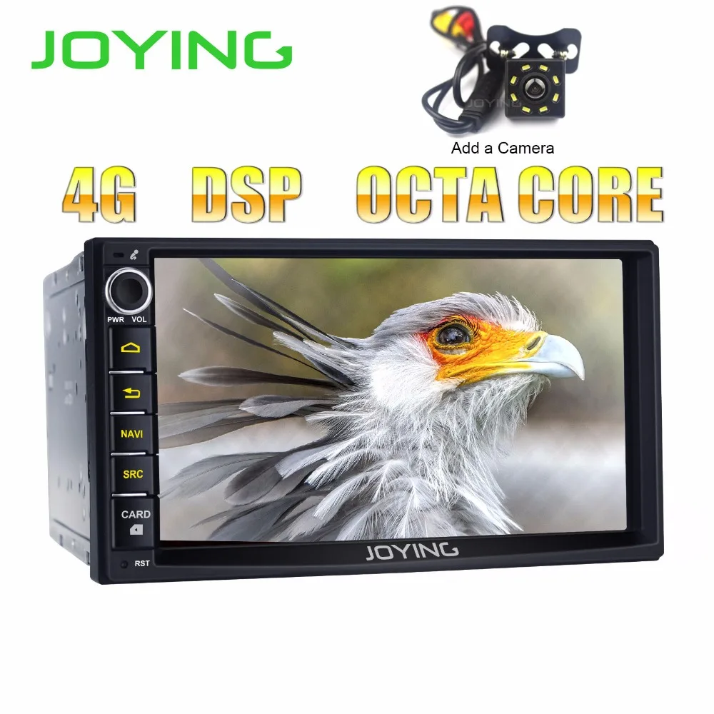 Flash Deal 7" DSP Android 8.1 Intel Octa Core 1.8GHZ Universal Car Radio Stereo GPS Navigation Double 2Din Head Unit Built in 4G Module 3