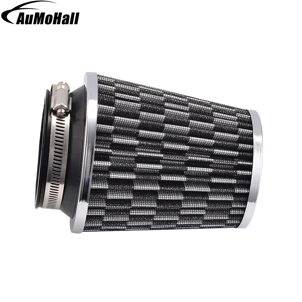Grey Cone Air Intake Filter 1 Pcs 76mm Car Air Intakes Headin Air