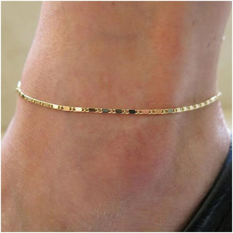 

Fashion Womens Gold Anklet Sexy Ankle Chain Bracelet Foot Sandal Jewelry