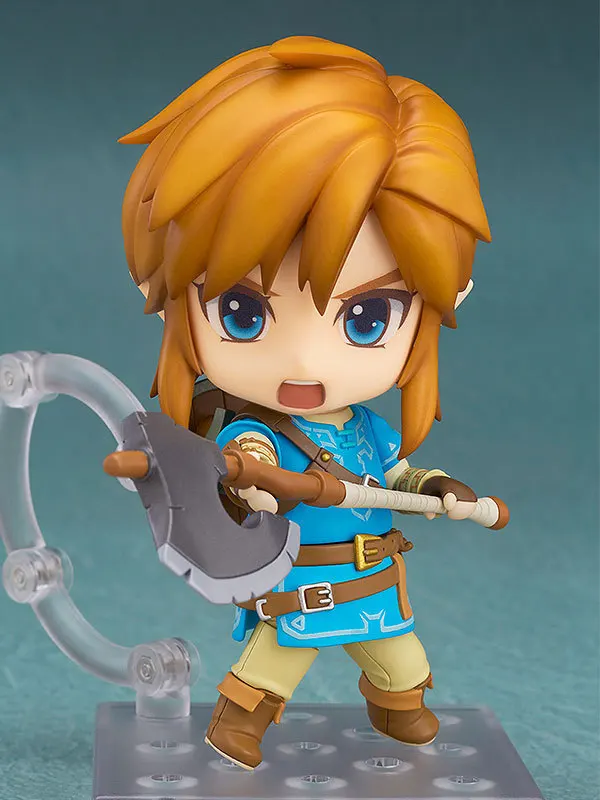 Nendoroid Легенда о Zelda Дыхание Дикого ссылка 733-DX Ver. ПВХ фигурку Коллекционная модель дети Игрушечные лошадки куклы 10 см