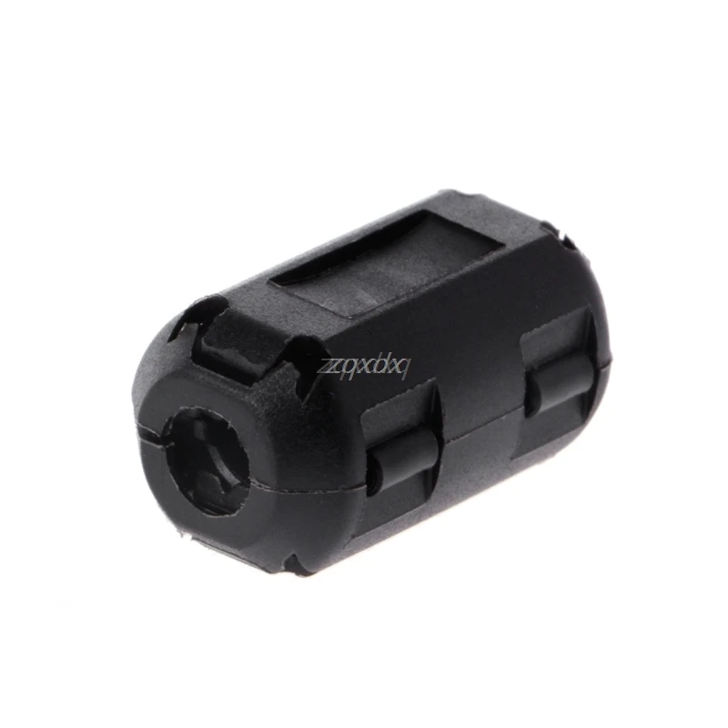 5 Pcs 5mm Clip-On Ferrite Ring Core Noise Suppressor For EMI RFI Clip Cable Active Components Filters Whosale&Dropship