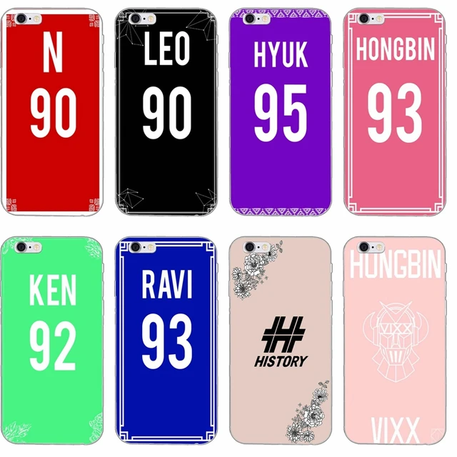 vixx kpop jersey flexible slim soft phone case for samsung galaxy s3