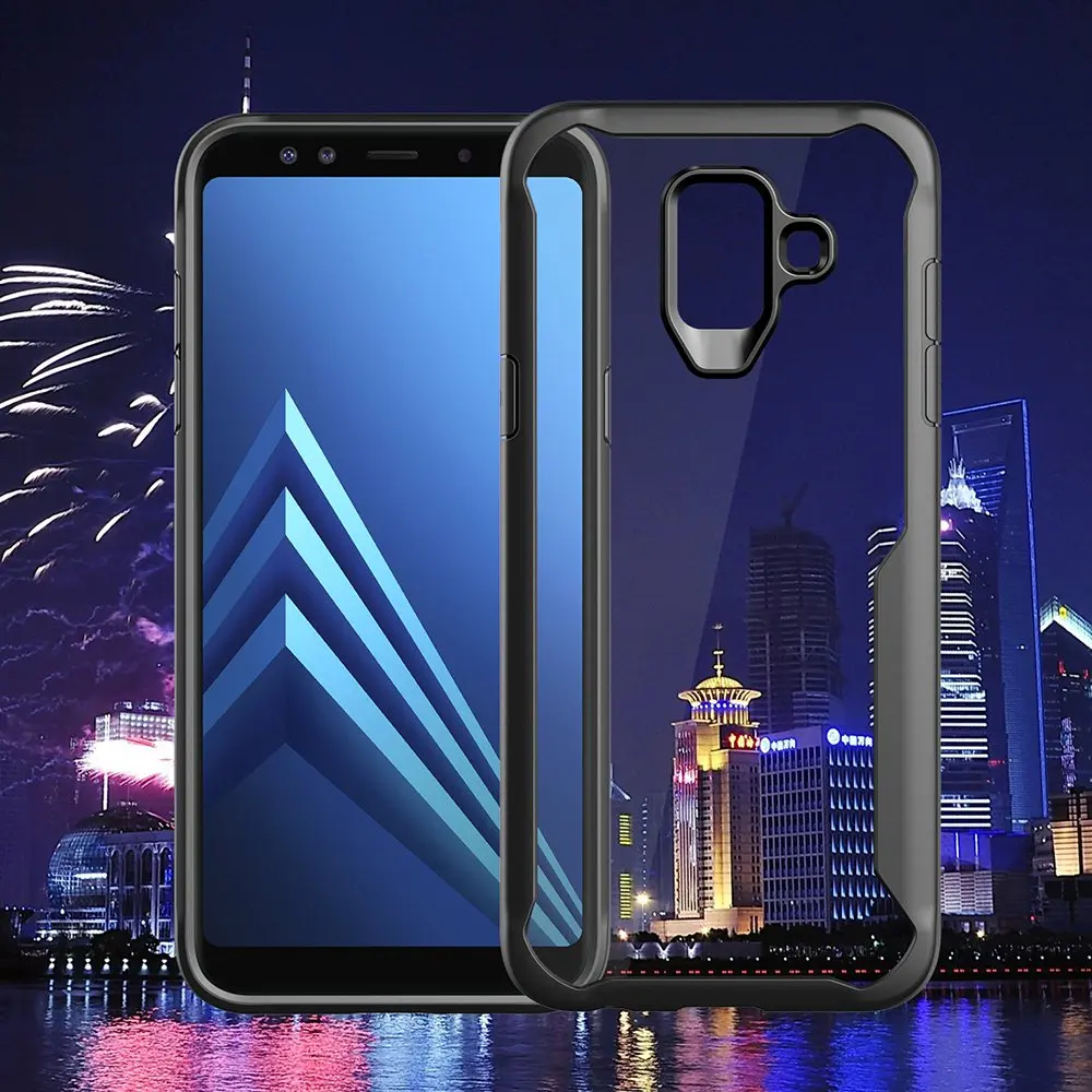 For Samsung Note 9 S9 Plus Case Silicone Hybrid Transparent Cover Galaxy S8 A8 A6 2018 J8 8 | Мобильные телефоны и