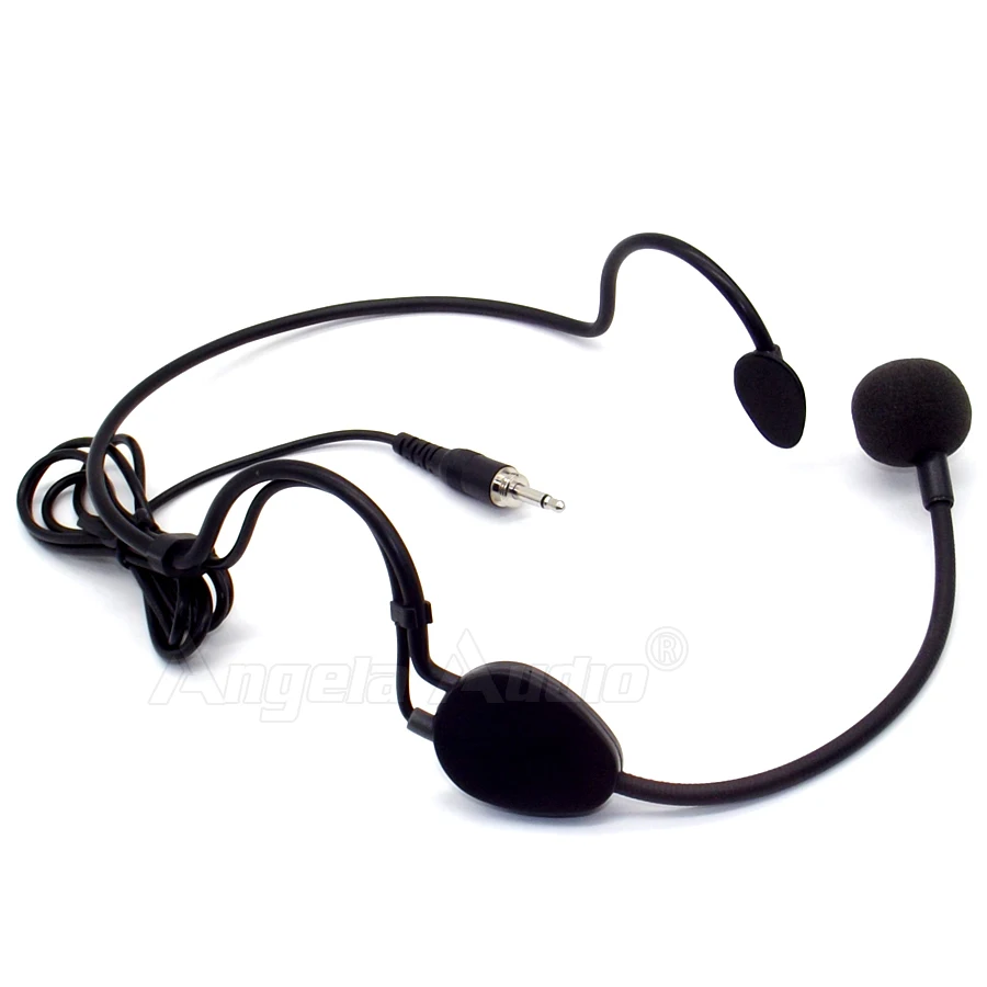 3.5 ملليمتر برغي التوصيل سماعة headworn ميكروفون المكثف mic microfone microfono ل الكاريوكي نظام bodypack الارسال