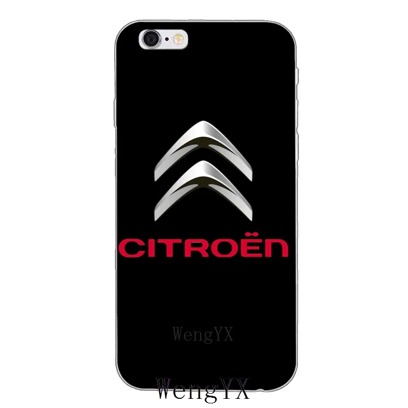 Роскошный французский автомобиль Citroen логотип силиконовый мягкий чехол для