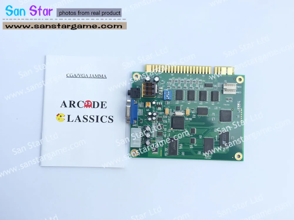 USA Seller 60 in 1 Game Elf Arcade Multigame JAMMA PCB Trackball Harness Type 2