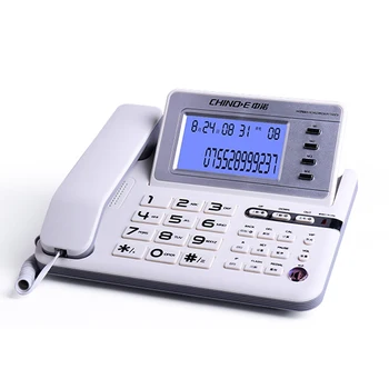 

DTMF/FSK Led Screen Landline Telephone Without Battery Dual Interface Fixed Phone Call ID Handsfree For Home Office Hotel
