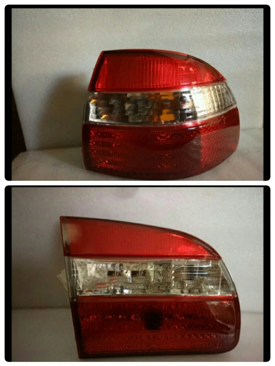 

Osmrk rear light + brake light + turn signal rear bumper light reflector for Toyota corolla AE110 1998-2000