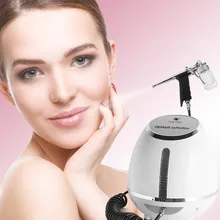 Портативный домашний уход за кожей лица вода кислородная струйная очистка машина для омоложение кожи кислород машина для чистки лица