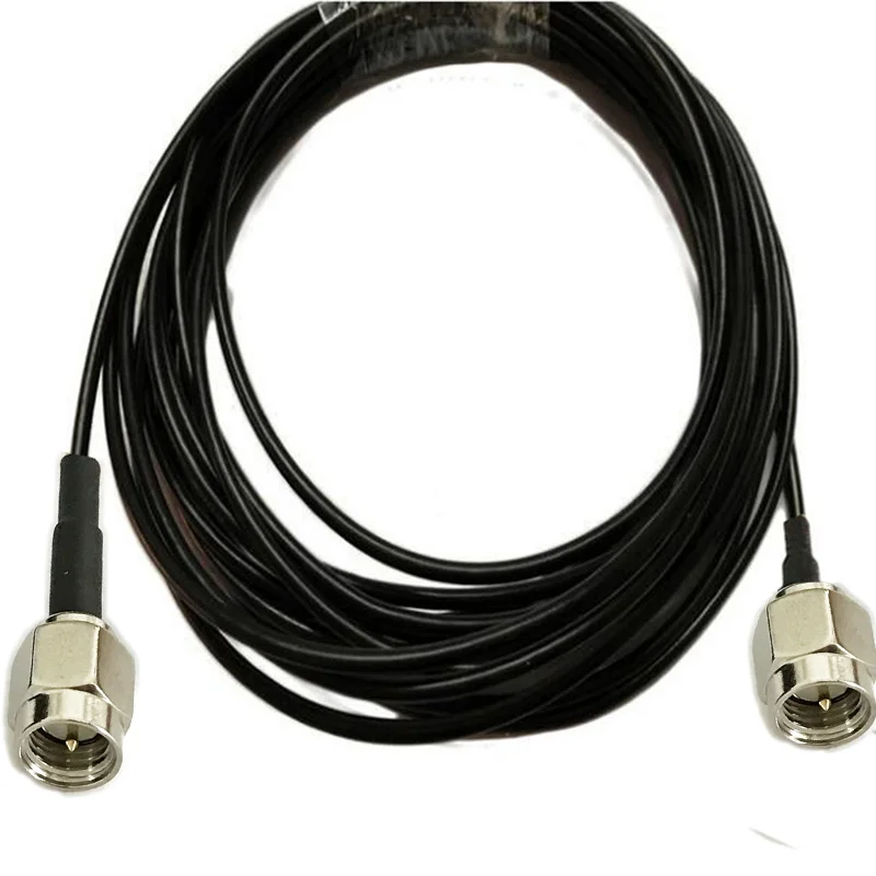 SMA Connector Male to male RG174 RF Jumper Extension Pigtail WIFI Cable 50ohm 1/2/3/5/10/15/20m | Обустройство дома