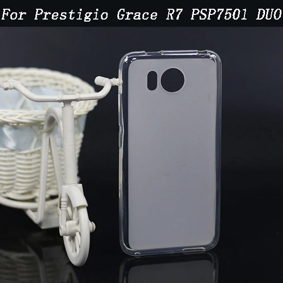 

For Prestigio Grace R7 Case TPU Soft Comfortable Protective Phone Silicone Case Cover For Prestigio Grace R7 PSP7501DUO 7501 duo