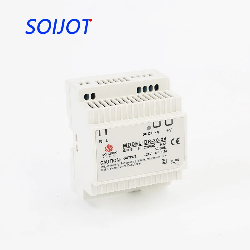 

DR-30 Din Rail Power Supply 30W 12V 2A,Switching Power Supply AC 110v/220v Transformer To DC 12v,ac dc converter