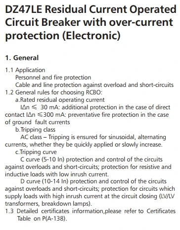 Чинт DZ47LE-63 2 P 30mA 6A 10A 16A 20A 25A 30A 40A 50A 60A Остаточный Ток Выключателя авдт