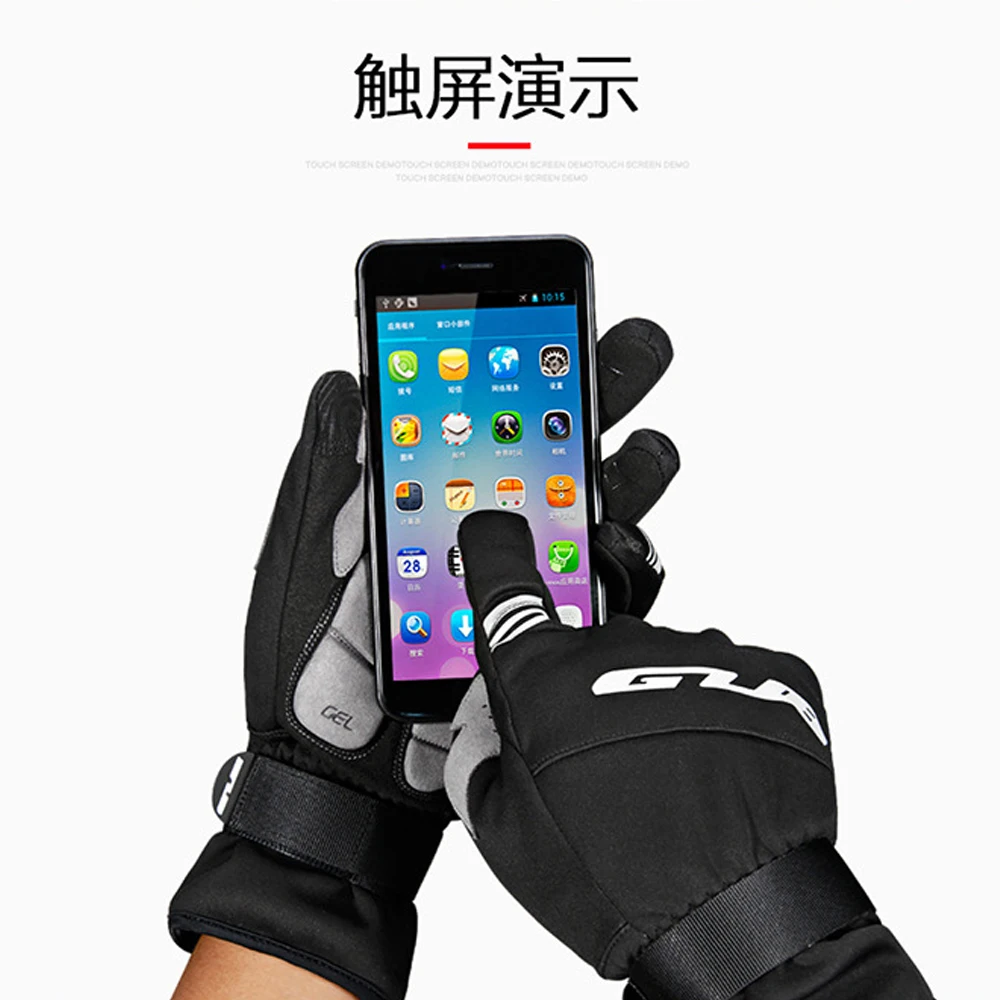 1 пара ветрозащитные теплые перчатки с сенсорным экраном перчатки для верховой езды на горном велосипеде все относится к велосипедные перчатки оборудование