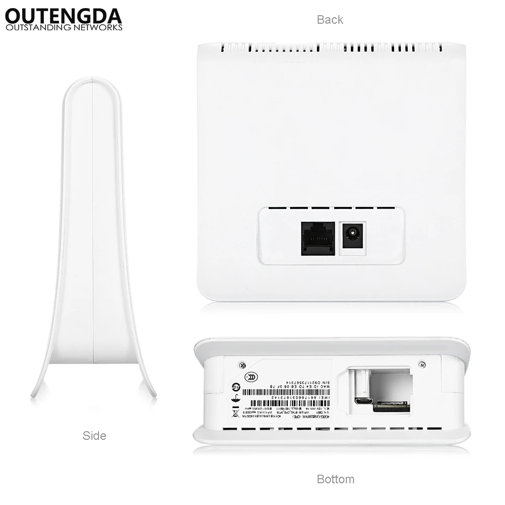 Разблокированный 300 Мбит/с WiFi роутер 4g wifi мобильные LTE роутеры CPE с портом LAN