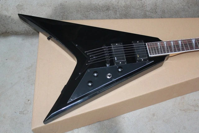 Jackson flying v フライングV 黒