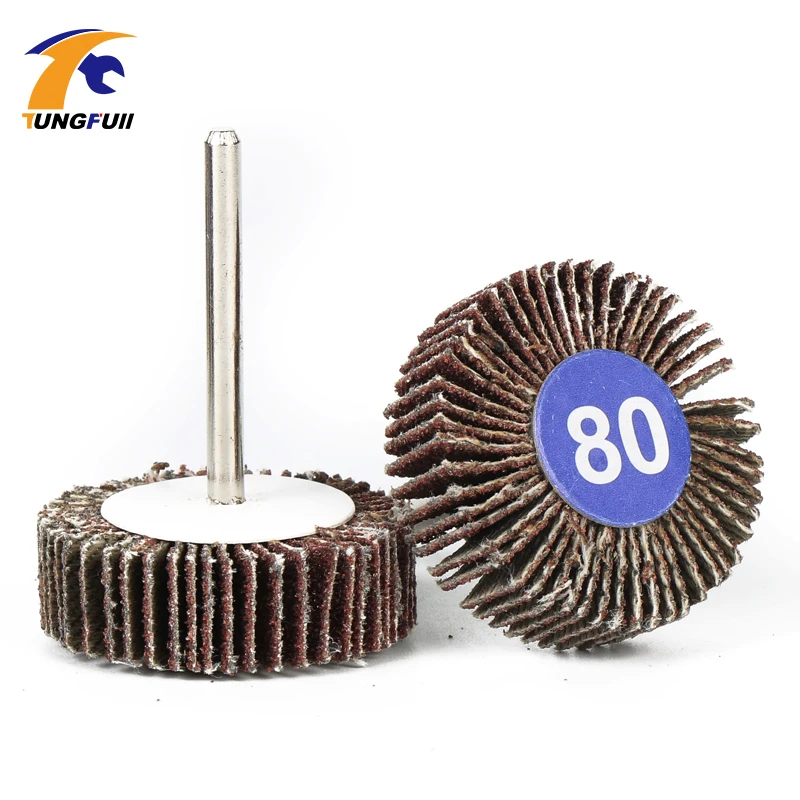 2Pcs Dremel Accessories Sandpaper Sanding Flap Polishing Wheels Sanding