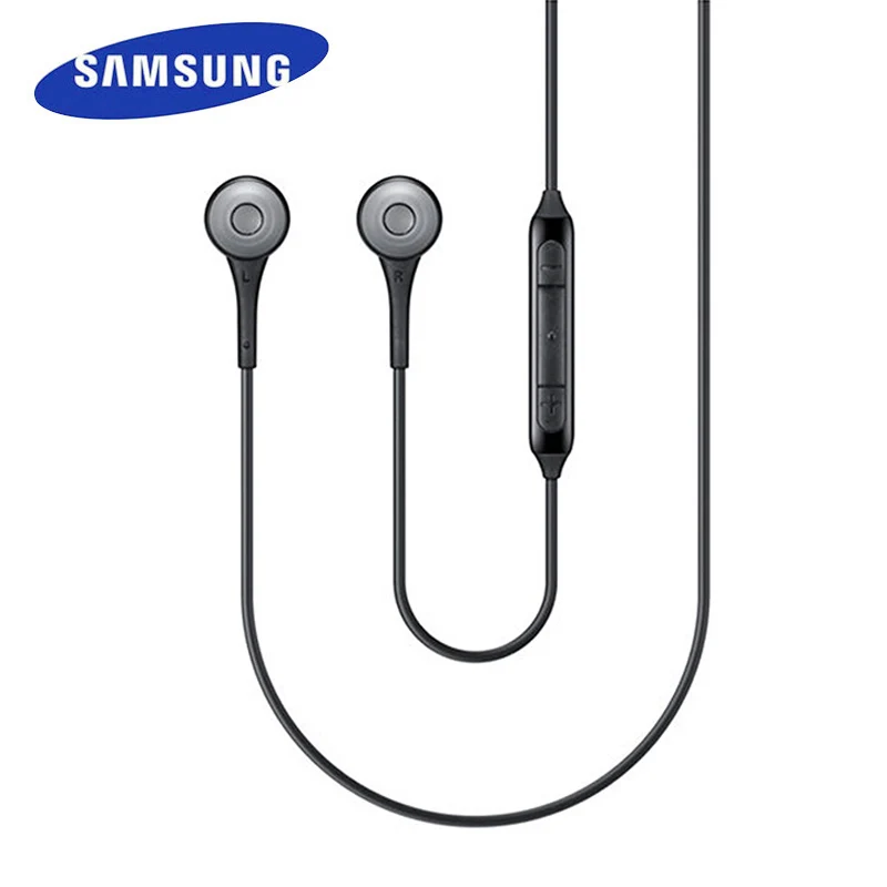 Спортивные наушники вкладыши SAMSUNG 20 Гц кГц черные/белые стерео 3 5 мм для