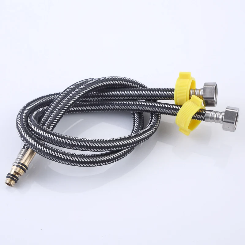 Kitchen hot and cold tap, inlet pipe, single head pipe, pointed pipe