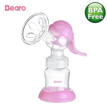BEARO Manual Breast Pump Powerful Nipple Suction Baby Feeding Breast Milk BPA Free PP Material with Original Box BEARO Manual Breast Pump Powerful Nipple Suction Baby Feeding Breast Milk BPA Free PP Material with Original Box