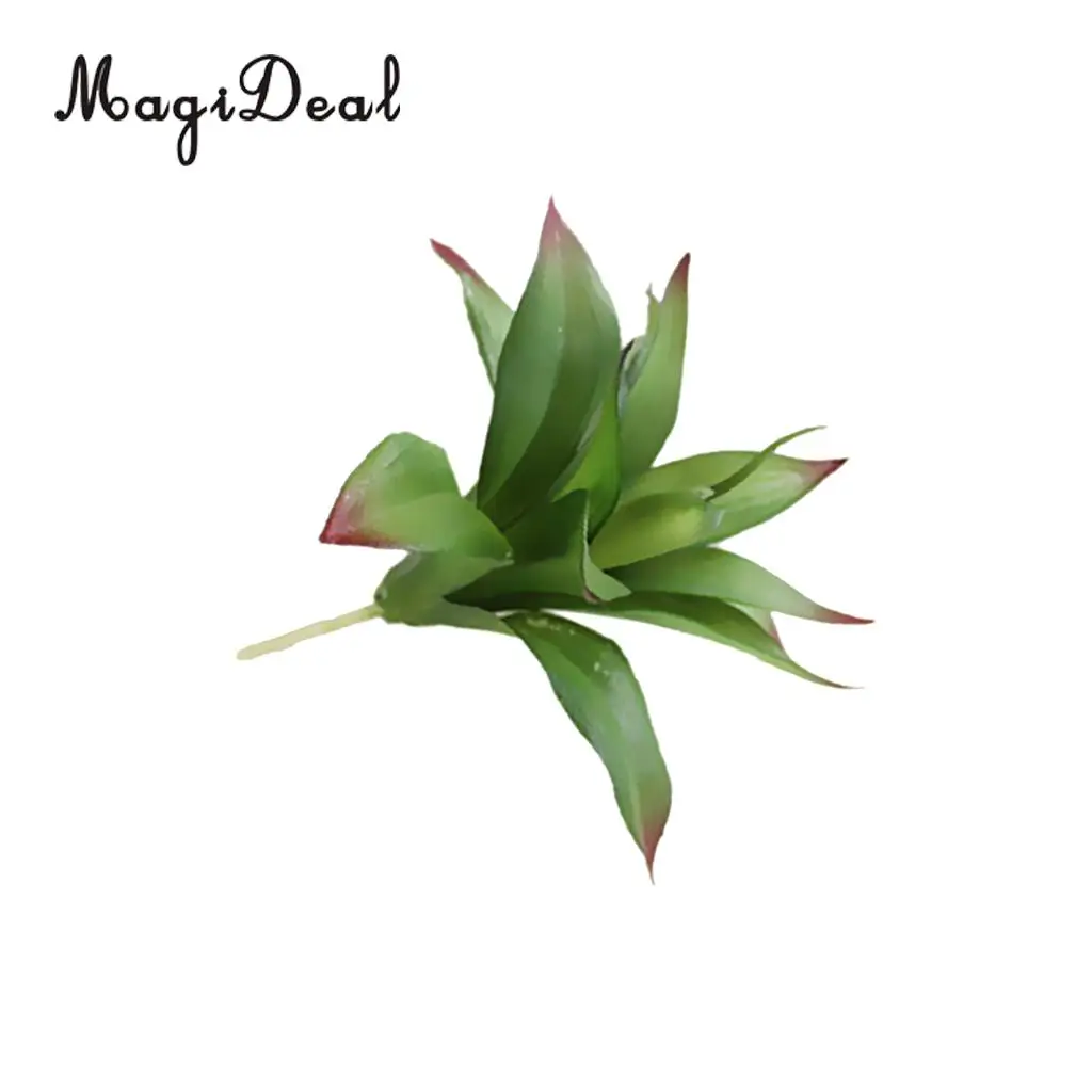 MagiDeal Artificial Agave 13- Leaves Bunch Succulent Floral Foliage Fake Plant Decor Home Garden Decoration 