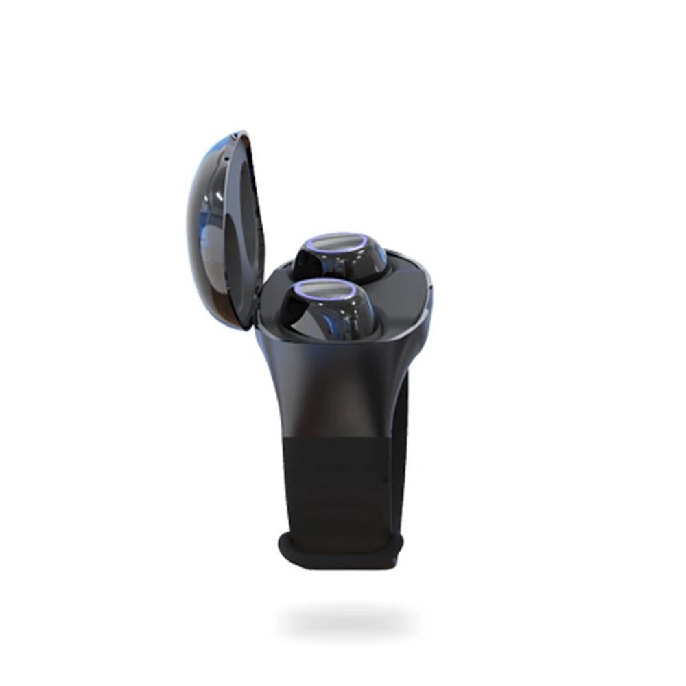 

HM50 TWS Bluetooth 5.0 Earphones Earbuds Fitness Tracker HiFi Portable Smart Wristband Wireless Stereo Headset 2in1 Sports Watch
