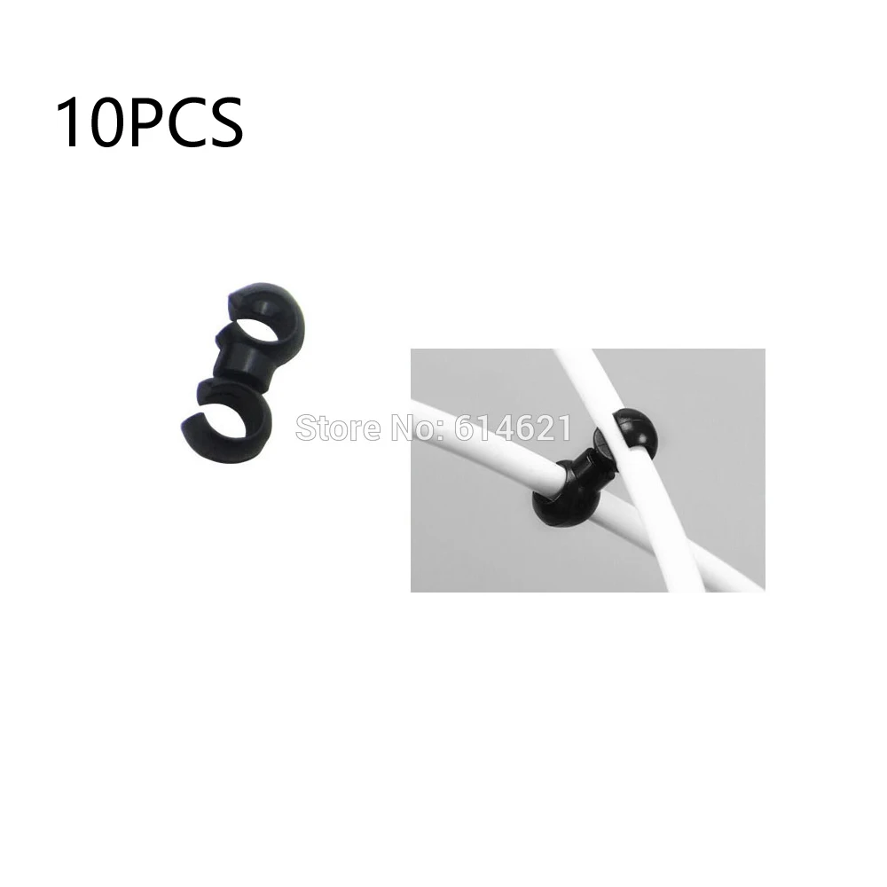 

10PCS C U S Type Jagwire MTB Mountain Bike Road Folding Bike Brake Derailleur shift Line Tube Pipeline Clip storage clamp