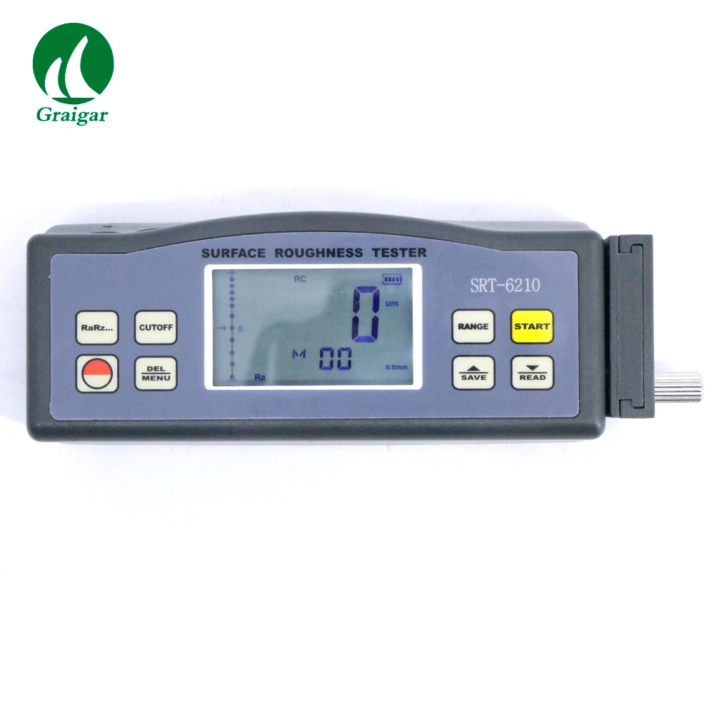 SRT 6210 Digital Surface Roughness Tester 4 ParametersRa, Rz, Rq, Rt Metal Roughness Meter