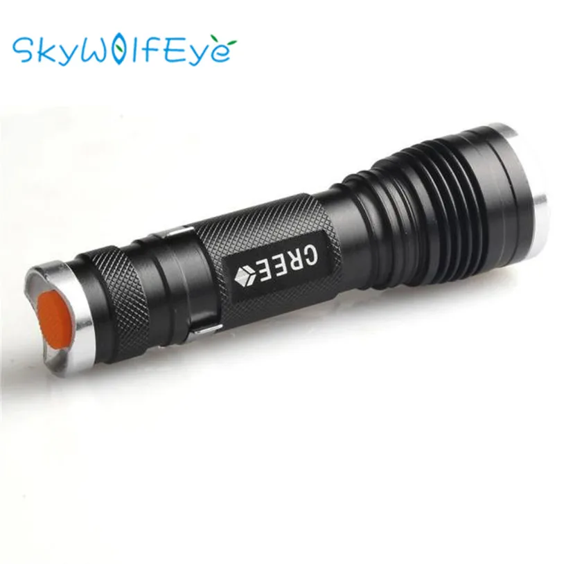 

skywolfeye 2500 LM 3 Modes CREE XML T6 LED Fit 18650 Flashlight Mini Torch Lantern l70508 DROP SHIP