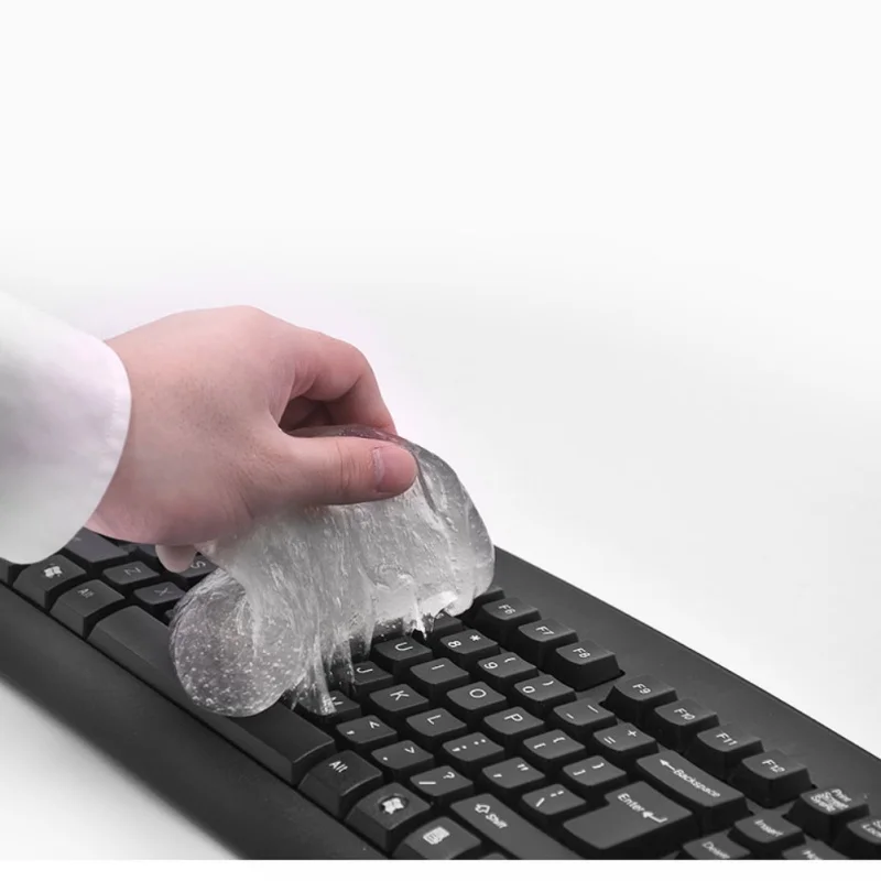 

Magic Cleaning Gel Putty Car Keyboard Console Laptop Computer Dust Silica Gel Cleaner