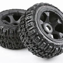 Запасные части обновления передних колес набор пустоши шины для 1/5 масштаб HPI Rovan Baja 5B