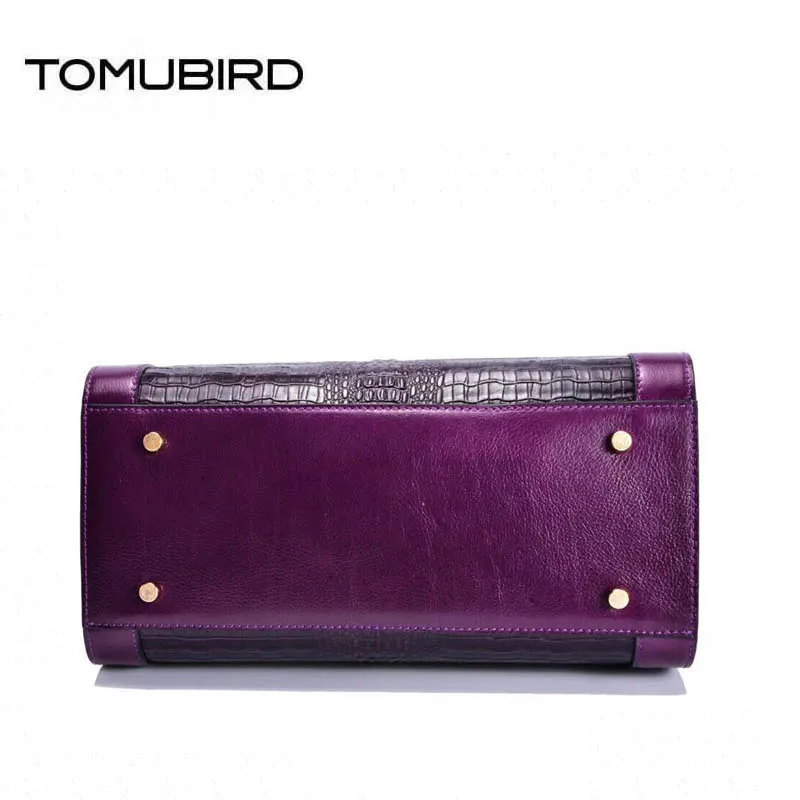 TOMUBIRD 2018 новые модные роскошные сумки из воловьей кожи крокодила женские