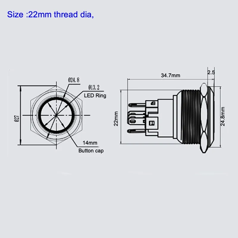 MP19S2-F11Z-E-R+B RED,blue size