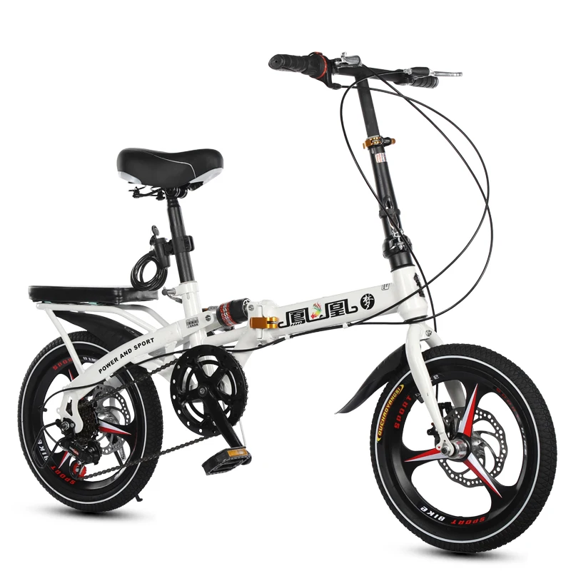 16/20 inch folding bike High quality folding men and women bicycle front and rear disc brakes 7 variable speed bike 16/20 inch folding bike High quality folding men and women bicycle front and rear disc brakes 7 variable speed bike