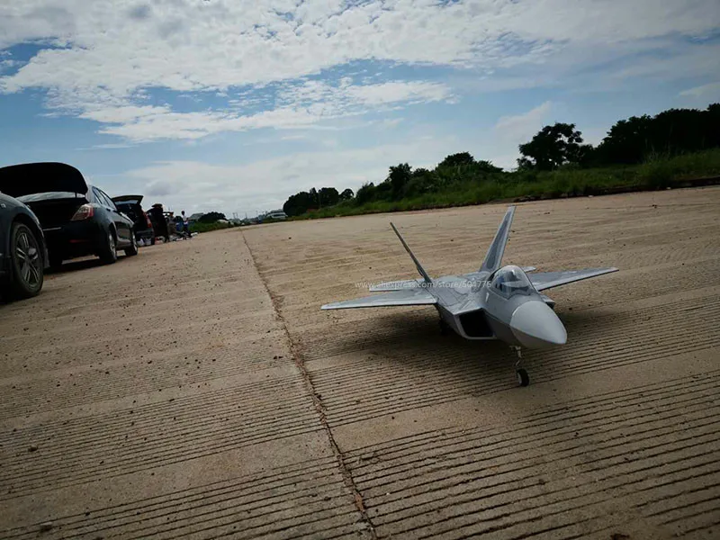 F-22 Raptor wingspan 850 мм одиночный 70 мм edf jet F22 RC plane версия PNP