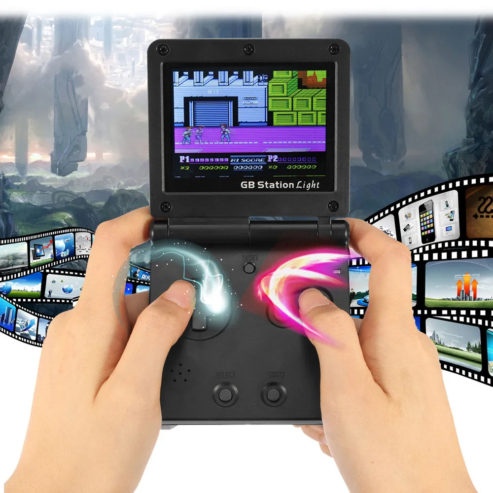 Горячие salevideo игры мини ретро портативная игровая консоль 142 игры портативная игровая консоль
