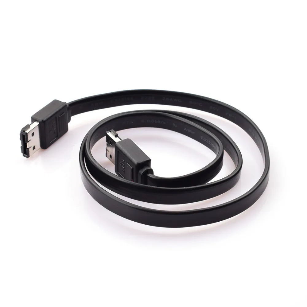 

3FT eSATA to eSATA 7-Pin Shielded External Cable Cord OZ 70cm