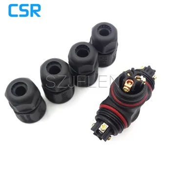 

L20 4T, 3 pin Power Cable Wire Connector, 3 pin Waterproof Connector, 4T type LED wire connectors,IP67