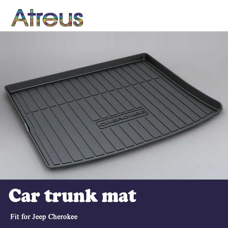 

Atreus For Jeep Cheroke Accessories Car Rear Boot Liner Trunk Cargo Mat Tray Floor Carpet Pad Protector